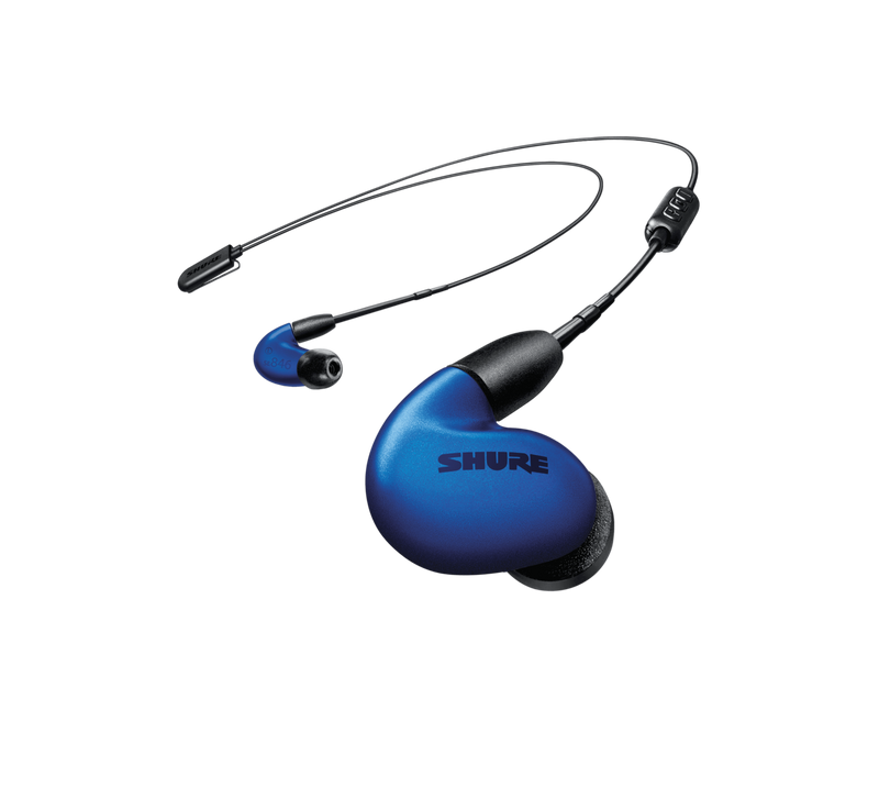 SE846 Sound-Isolating Earphones with Bluetooth 5.0 and Wired Accessory Cables (Blue)