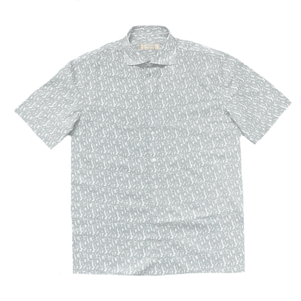 "IZU" Japanese Seersucker Short Sleeve Shirt (Made To Order)