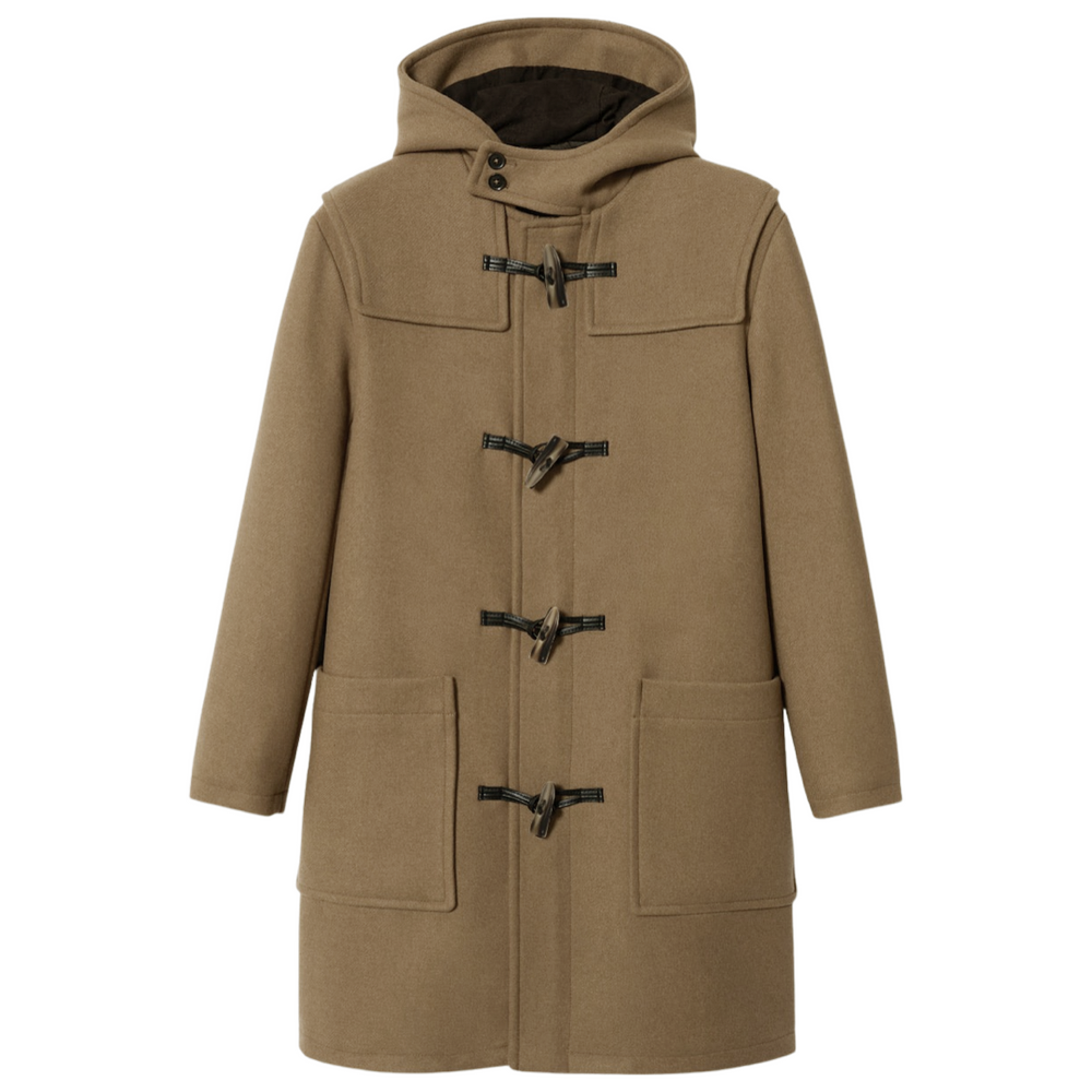 ジャケット・アウター Camphor Wood [wool shaggy duffle coat] double breasted wool shaggy duffle coat – CAMPHOR WOOD
