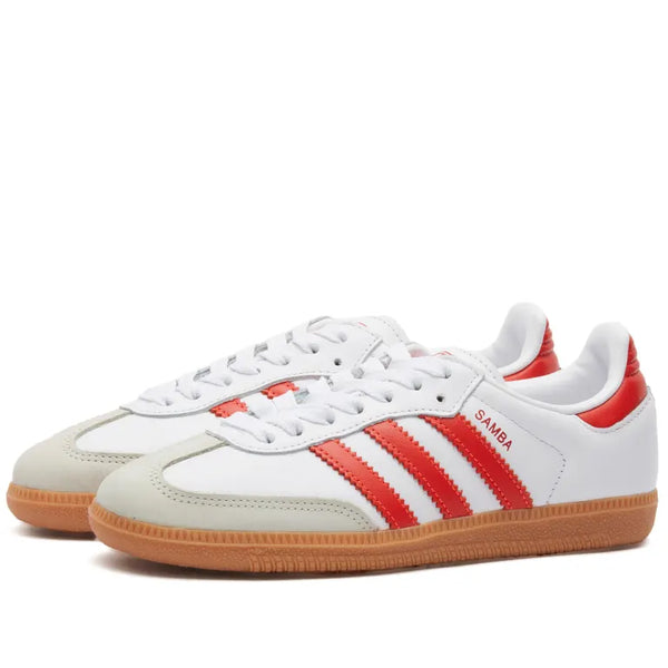 ADIDAS SAMBA OG - WHITE/RED