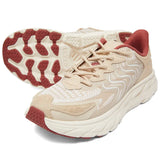 HOKA ONE ONE U CLIFTON LS - SAND / WINE