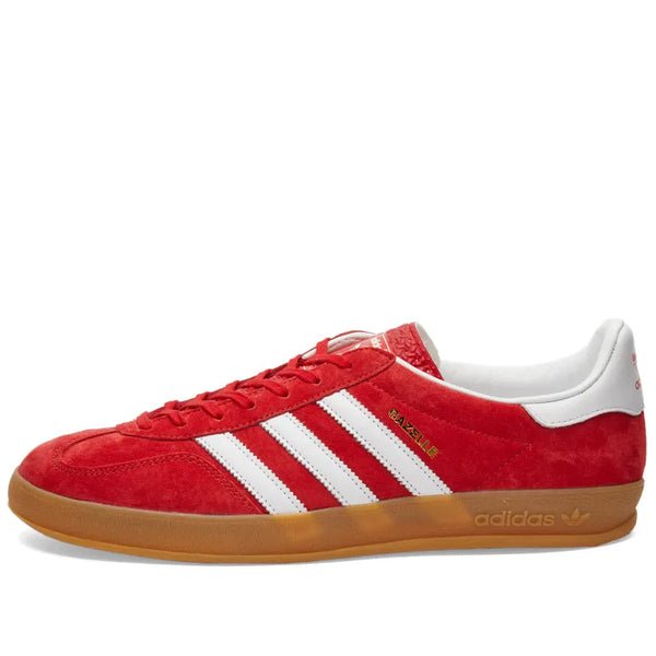 ADIDAS GAZELLE INDOOR - RED/GUM