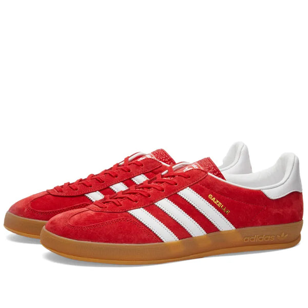 ADIDAS GAZELLE INDOOR - RED/GUM