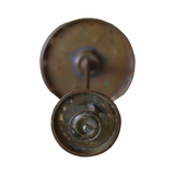Antique Japanese Temple Bronze Candle Stand