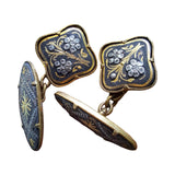 Vintage 1960’s Spanish Damascene Cufflinks