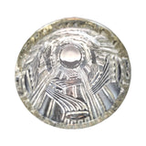 Vintage 1930’s Crystal Art deco vase "Sklo union"