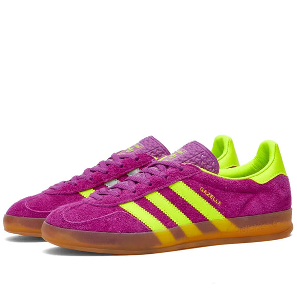 ADIDAS GAZELLE INDOOR W - PURPLE / YELLOW