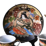 Vintage Japanese Hand Painted Satsuma Tea Set