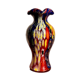 Vintage 1970s Murano Millefiori Glass Vase