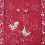 VINTAGE 1920's Mockingbirds ANTIQUE Indonesian Cotton Batik Tulis