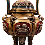 Chinese copper incense burner