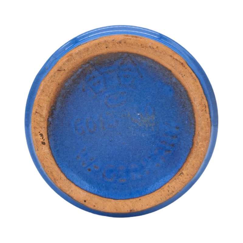 Vintage Mid Century Strehla Fat Lava Vase