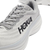 HOKA ONE ONE M BONDI 8 - GREY/WHITE