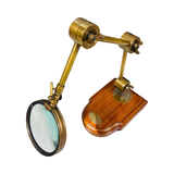 Vintage Style Desk Glass Magnifier