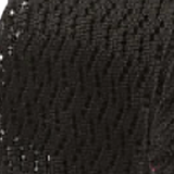 Black Zigzag Silk Knitted Tie