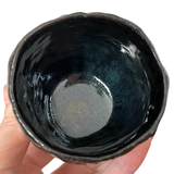 Black Yunomi Tea Cup