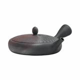 Wide Flat Kokudei Yōhen Tokoname-yaki Teapot