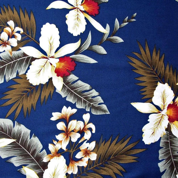 MAJESTIC BLUE HAWAIIAN RAYON