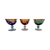 Vintage 1970’s Murano Harlequin Cups (Set of 6)