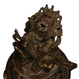 Tibetan Bronze Lion Incense Burner