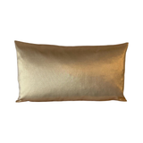 Reversible Golden Silk Obi Cushion - Pines