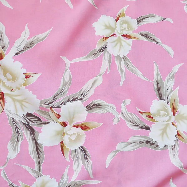 MELE PINK HAWAIIAN RAYON