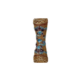 Vintage Chinese Gilded Filigree Silver Enamel Pin