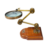 Vintage Style Desk Glass Magnifier