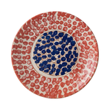 Hand-Painted Egyptian Fayoum Pottery Plate