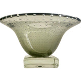 Vintage 1950’s Carl Erickson Glass Pedestal Bowl