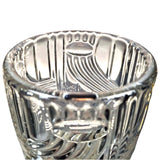 Vintage 1930’s Crystal Art deco vase "Sklo union"
