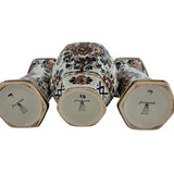 Delft Polychrome Holland porcelain cabinet set