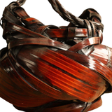 Antique Japanese Bamboo Basket