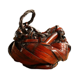 Antique Japanese Bamboo Basket