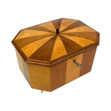 Vintage 1950’s Marquetry Jewelry Box