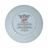Vintage Edward Marshall Boehm “Life’s Best Wishes” Fine Bone China Plate