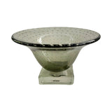 Vintage 1950’s Carl Erickson Glass Pedestal Bowl