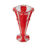 Vintage 1970’s Murano Red Glass Vase