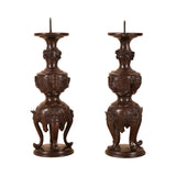 Vintage Japanese Candle Holder