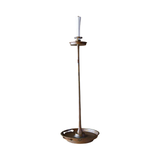 Antique Japanese Temple Bronze Candle Stand