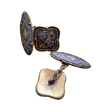Vintage 1960’s Spanish Damascene Cufflinks