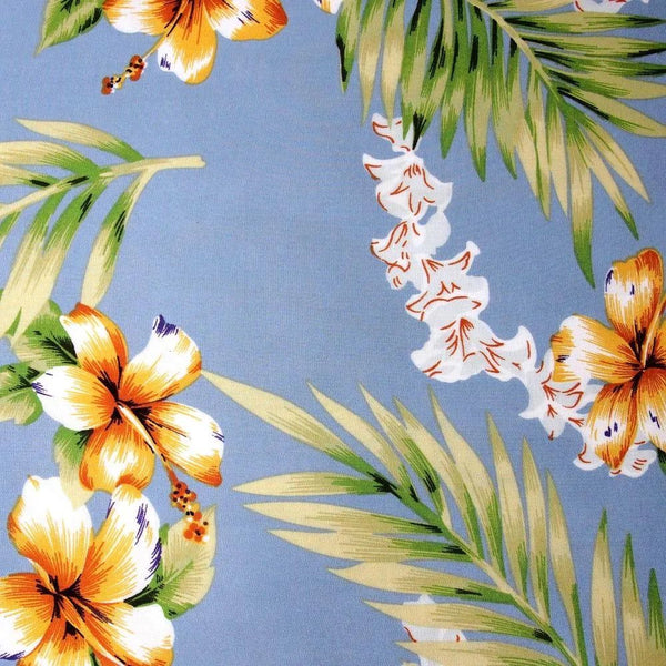 ATOLL BLUE HAWAIIAN RAYON