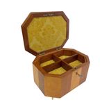 Vintage 1950’s Marquetry Jewelry Box