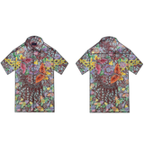Traditional Javanese Batik Tulis with Floral and Butterfly Garden