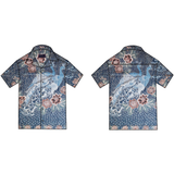 Traditional Javanese Batik Tulis with Moonlight Peacock