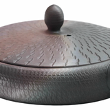 Wide Flat Kokudei Yōhen Tokoname-yaki Teapot