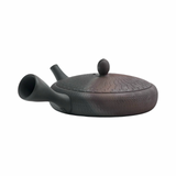 Wide Flat Kokudei Yōhen Tokoname-yaki Teapot