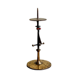 Vintage Lajos Muharos Bronze Candle Holder