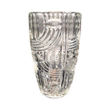 Vintage 1930’s Crystal Art deco vase "Sklo union"