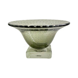 Vintage 1950’s Carl Erickson Glass Pedestal Bowl